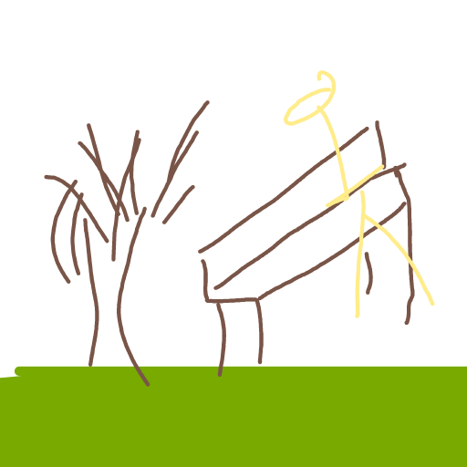 Park Bench drawing by coal-mild-peace