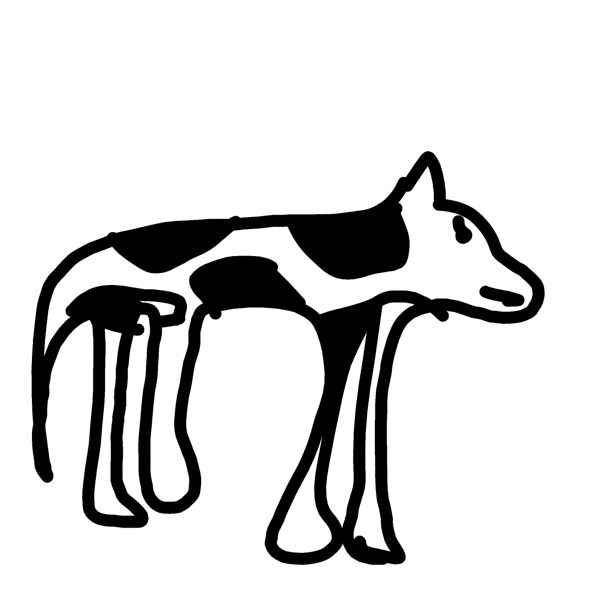 Dalmatian drawing by sonic-bold-major