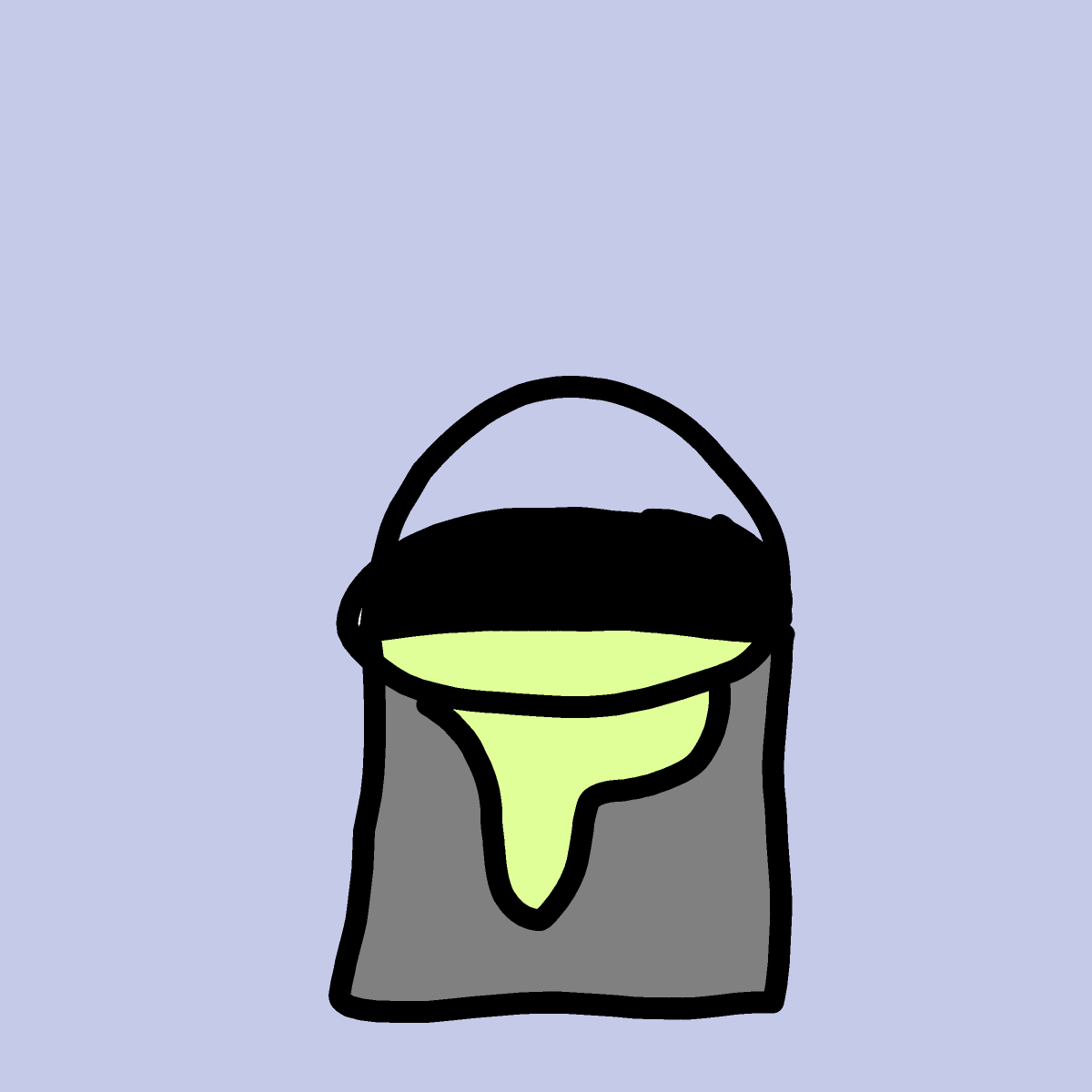 Paint Can drawing by Marcos