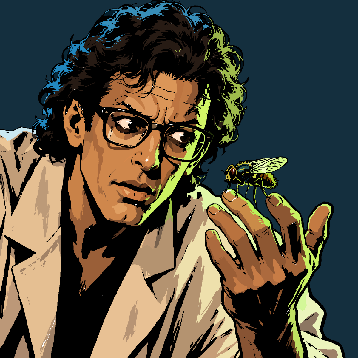 Mad Scientist drawing by Guardianoflives