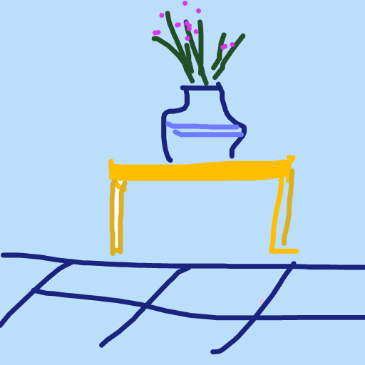 Table drawing by ivory-sure-face
