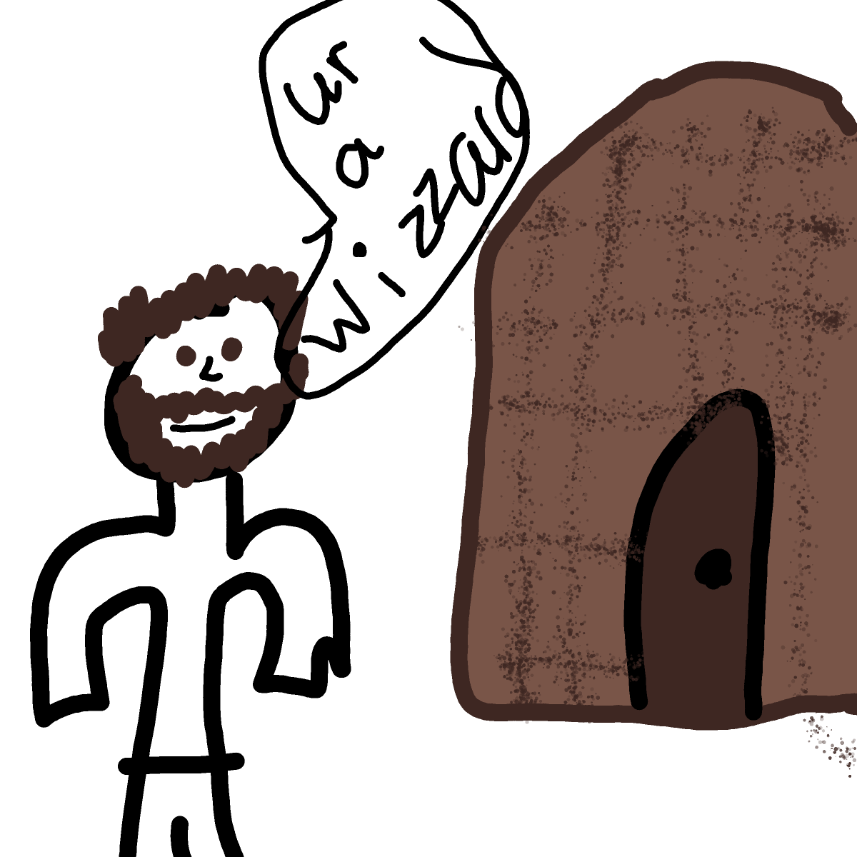 Hagrid drawing by sonic-amber-way