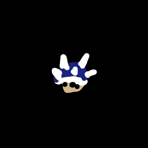 Blue Shell drawing by princess fiona