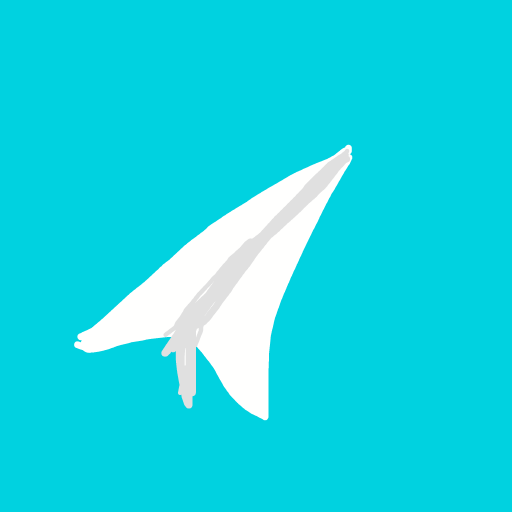 Paper Airplane drawing by nice-draw-designer