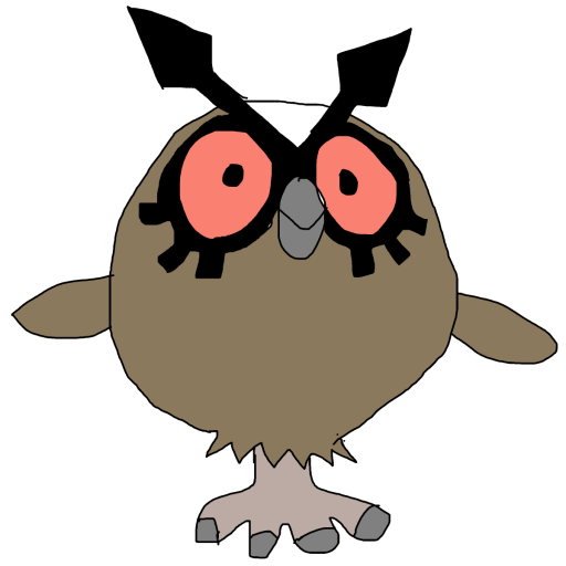 Hoothoot drawing by countnicula