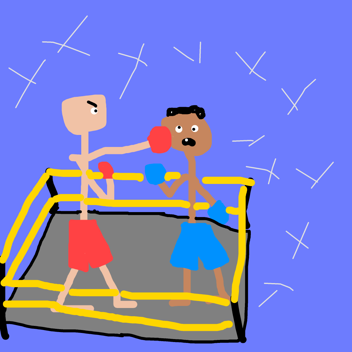 Boxing drawing by draw-yo-mama