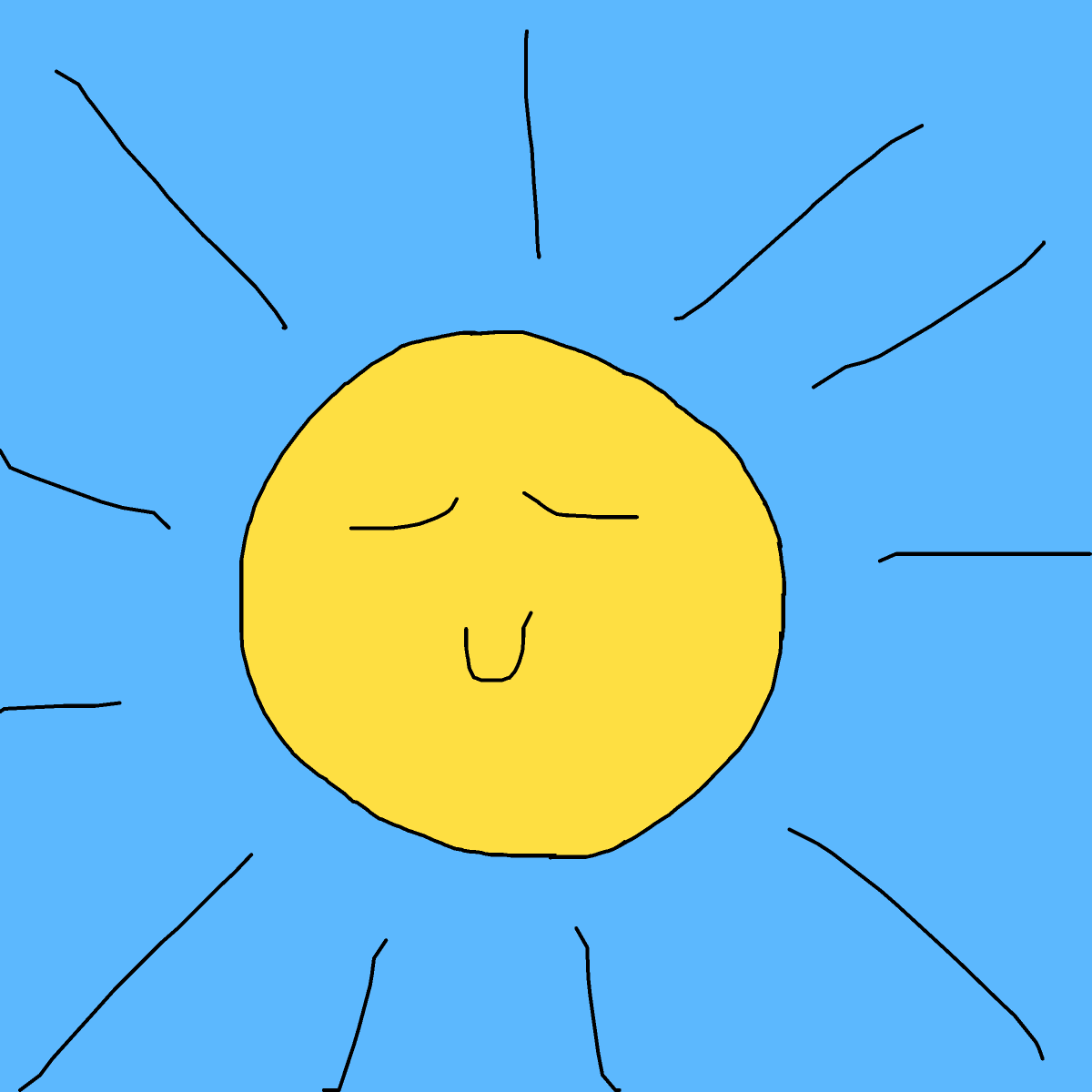 Sun drawing by krissywissy