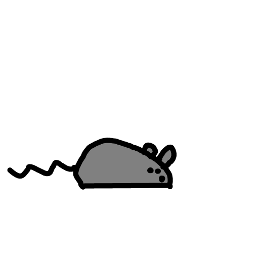 Mouse drawing by Almog
