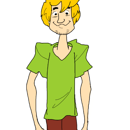 Shaggy drawing by nuchalant