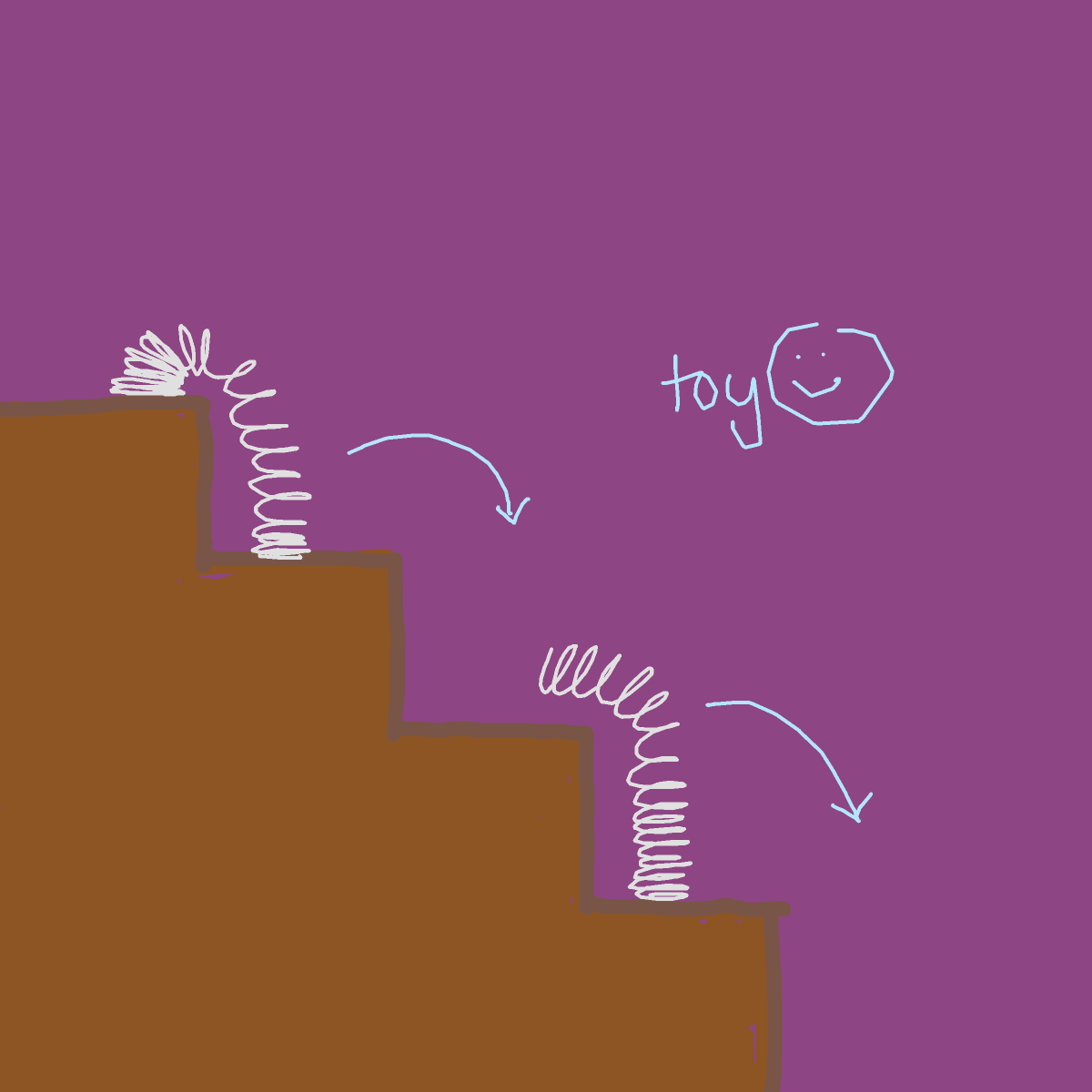 Slinky drawing by gamma-coal-wheel