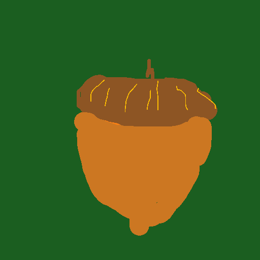 Acorn drawing by light-wild-tower