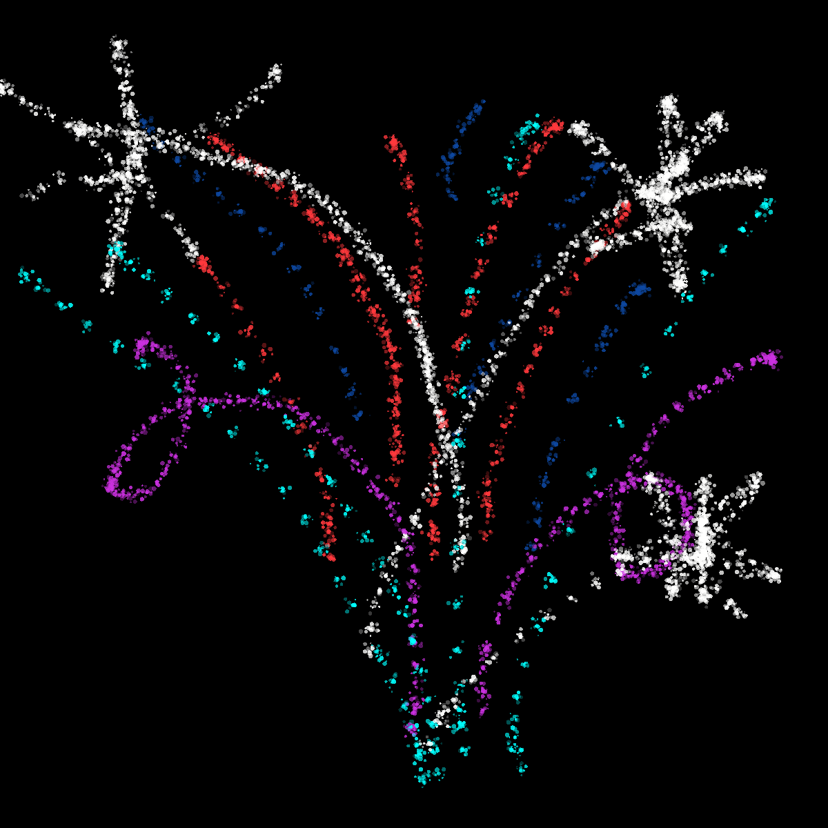 Fireworks drawing by color-olive-web