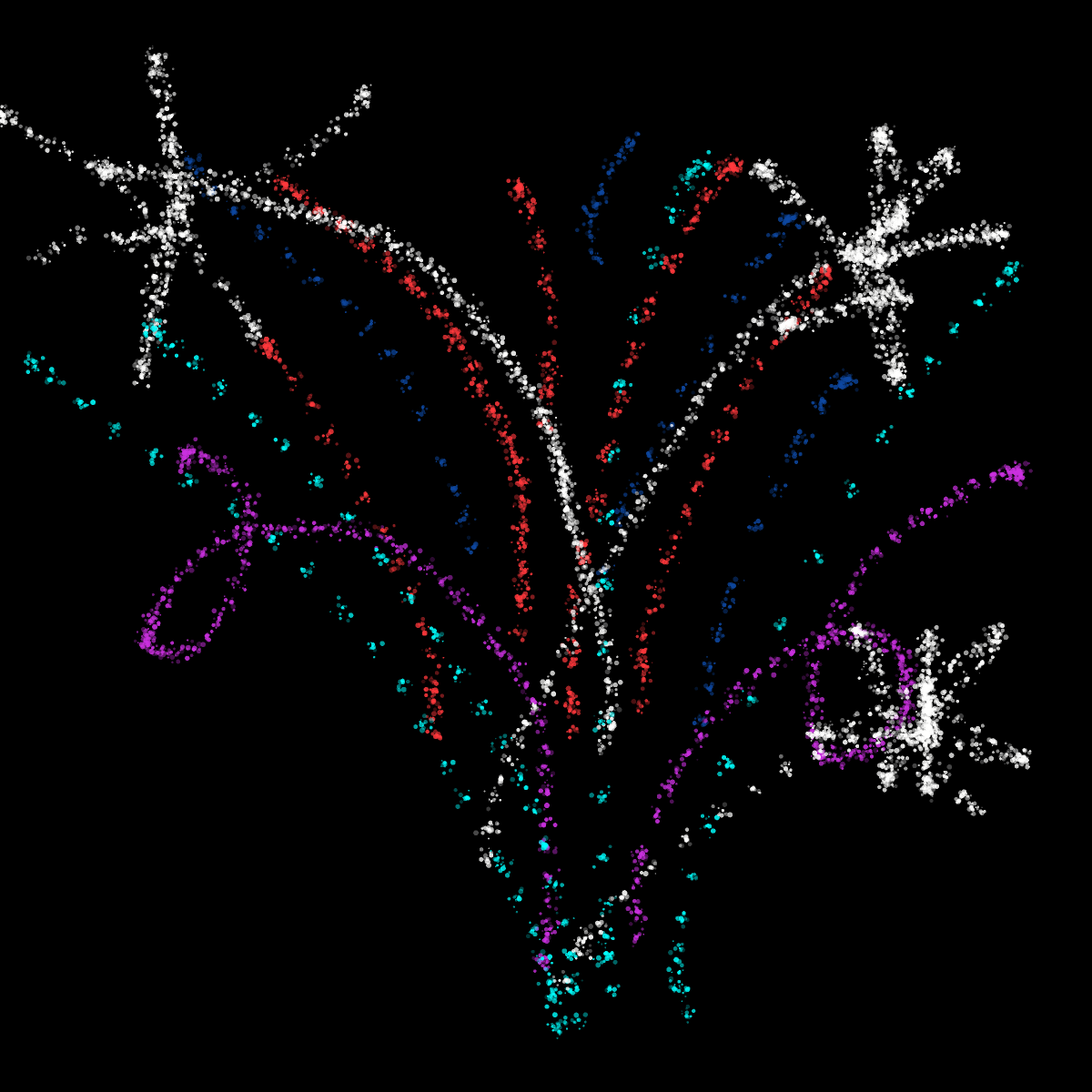 Fireworks drawing by color-olive-web