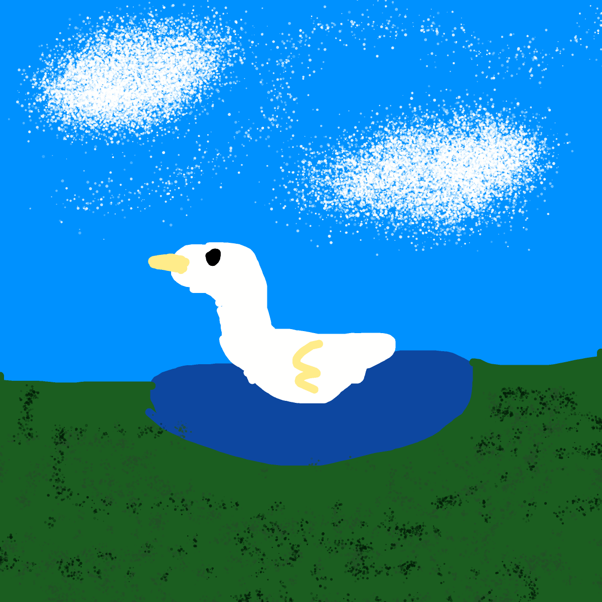 Duckling drawing by treehugger0707