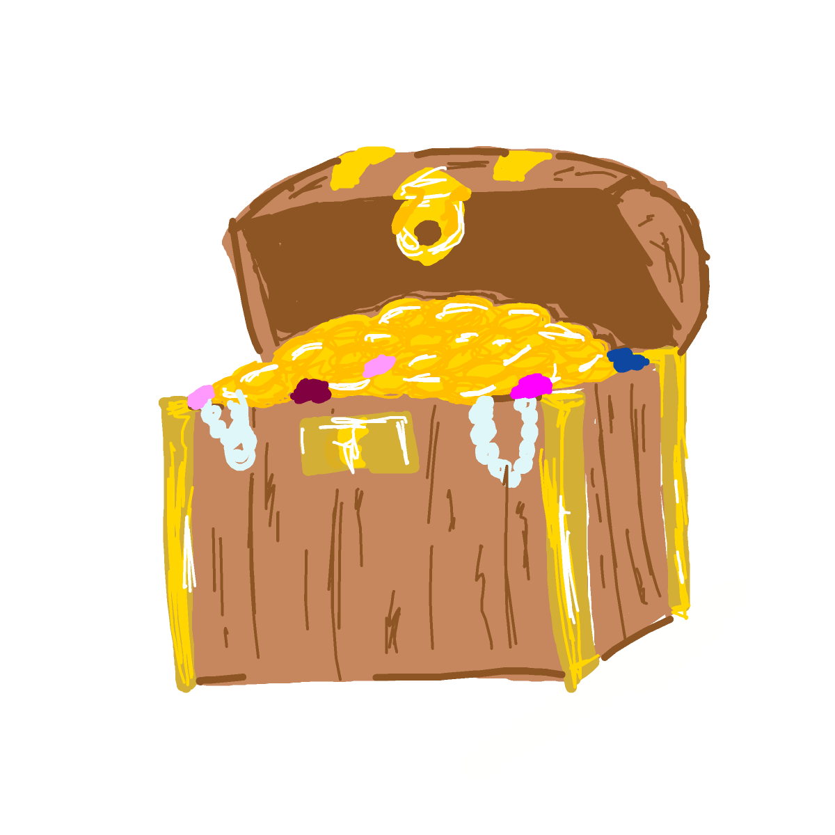 Treasure drawing by nuchalant