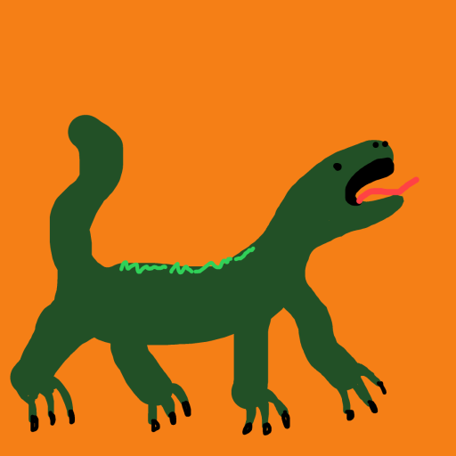 Lizard drawing by knoxy