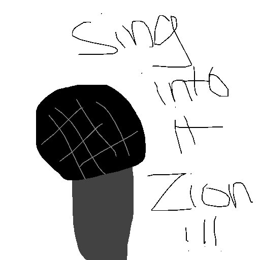 Microphone drawing by blue-alpha-rogue