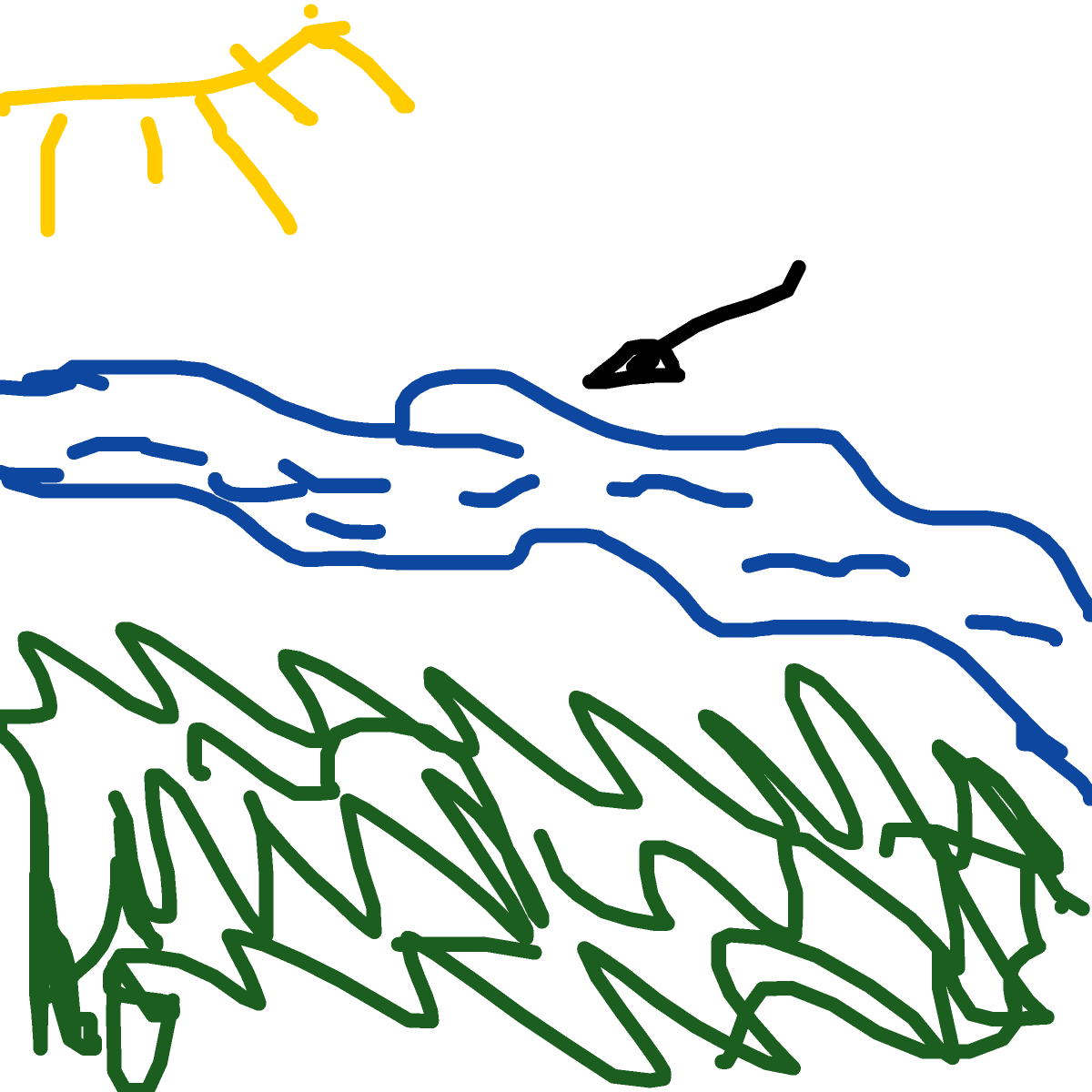 River drawing by delta-hyper-spire