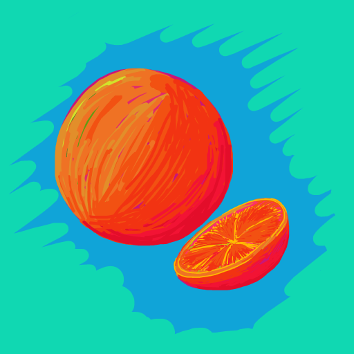 Grapefruit drawing by firecracker