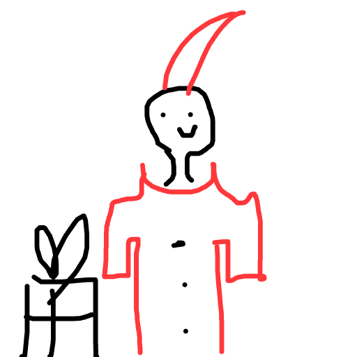 Santa drawing by bia