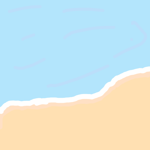 Beach drawing by alpha-base-print