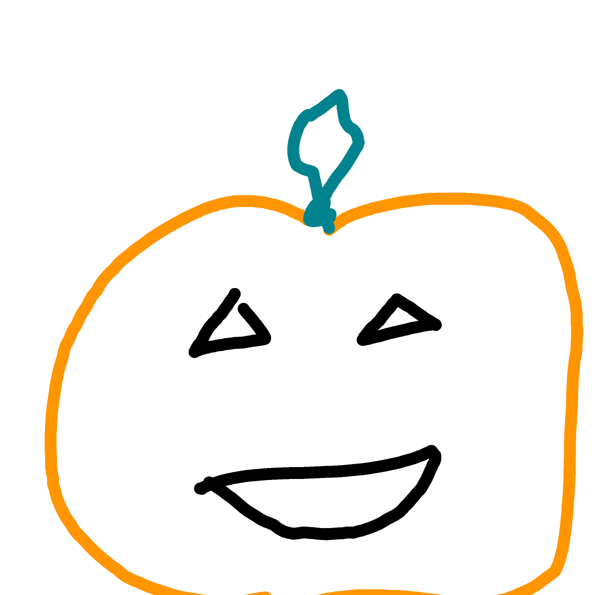 Pumpkin drawing by coal-mild-peace