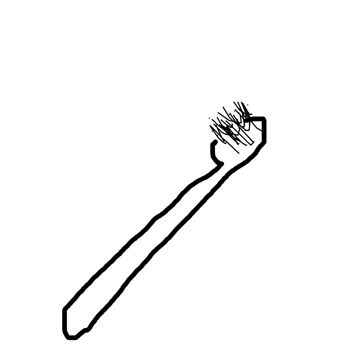 Toothbrush drawing by vivid-moon-code