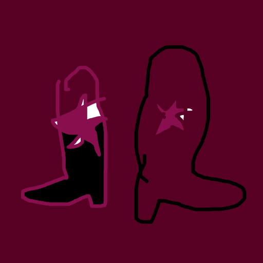 Cowboy Boots drawing by rich-moon-hammer