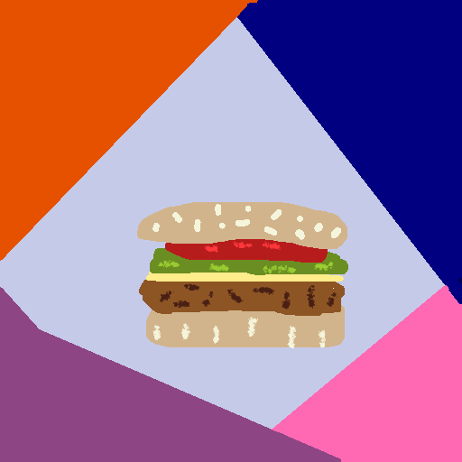 Hamburger drawing by color-olive-web