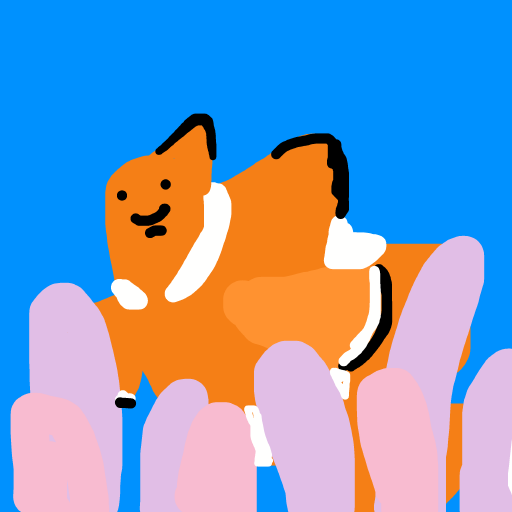 Clownfish drawing by knoxy