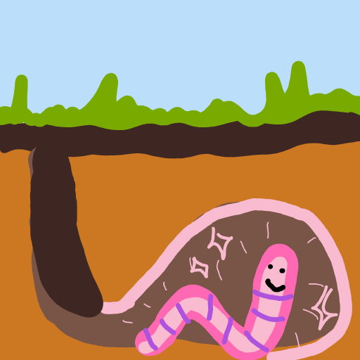 Glowworm drawing by Tessie