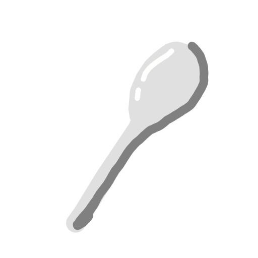 Spoon drawing by kckitty