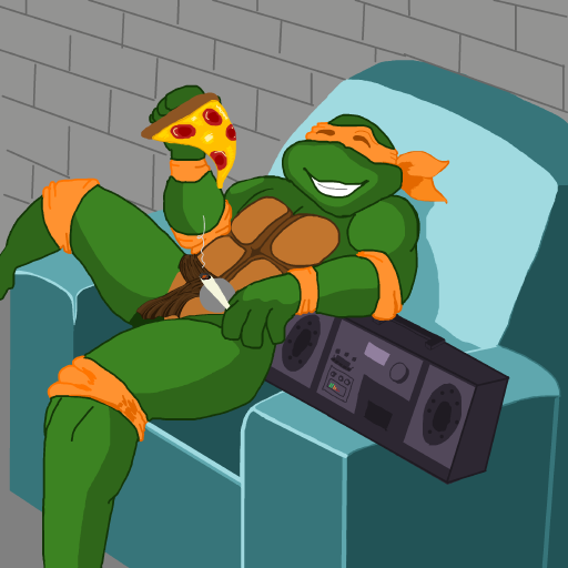 Michelangelo drawing by firecracker