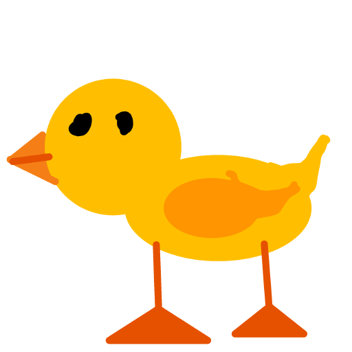 Duckling drawing by Guardianoflives