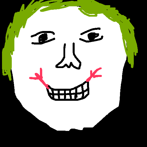 Joker drawing by pancakes palette
