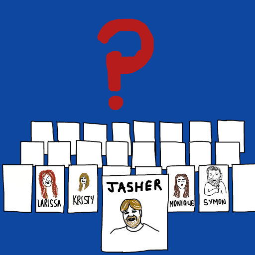 Guess Who? drawing by monthra