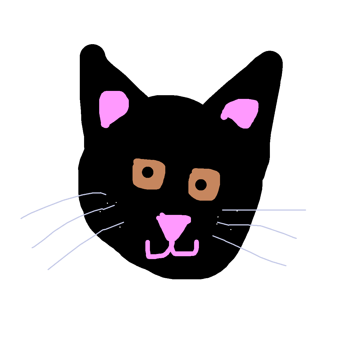 Cat drawing by blue-alpha-rogue