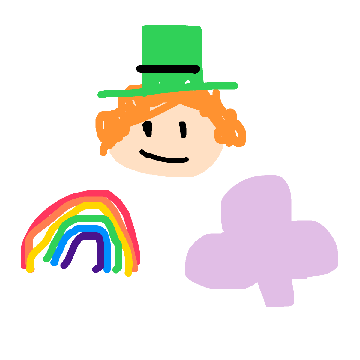 Lucky Charm drawing by brianviolin