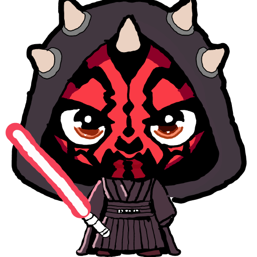 Darth Maul drawing by Guardianoflives