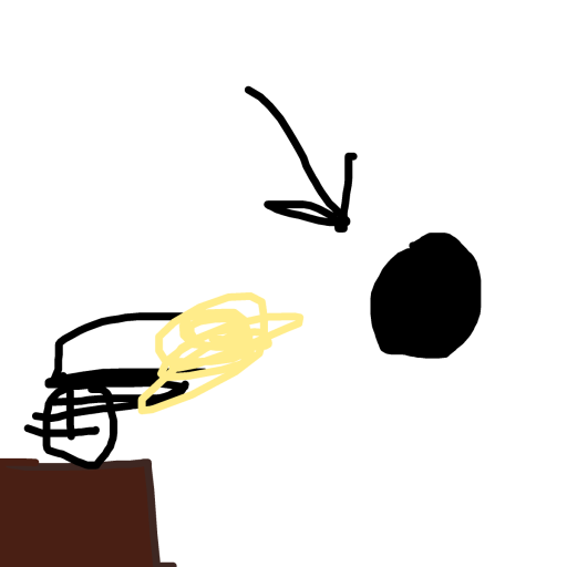 Cannonball drawing by cooldogcuh