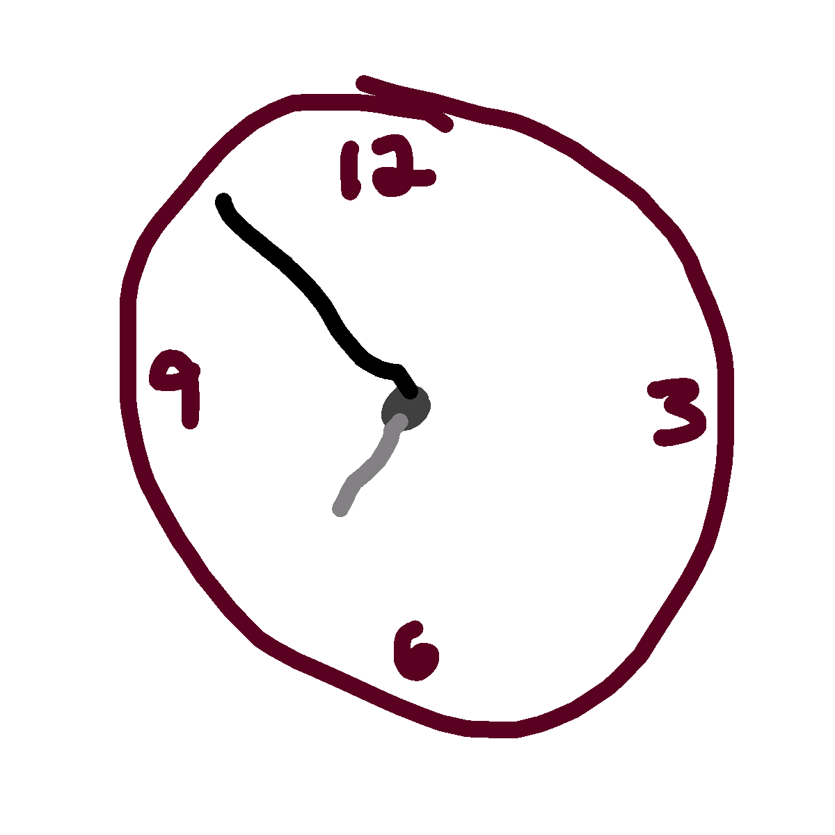Clock drawing by kyle