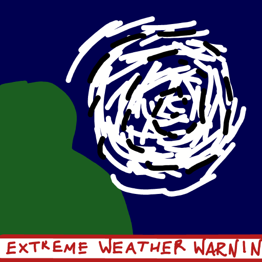 Hurricane drawing by poptown34