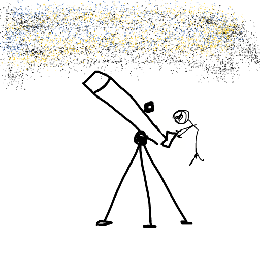 Telescope drawing by coal-star-data