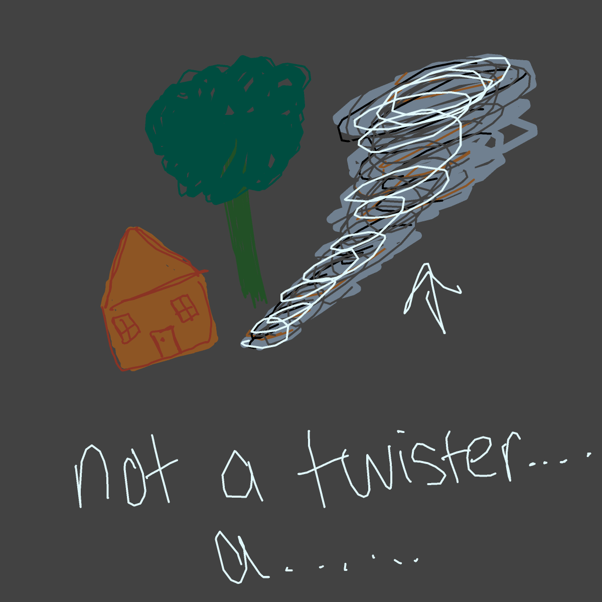 Tornado drawing by tris - art _ wow