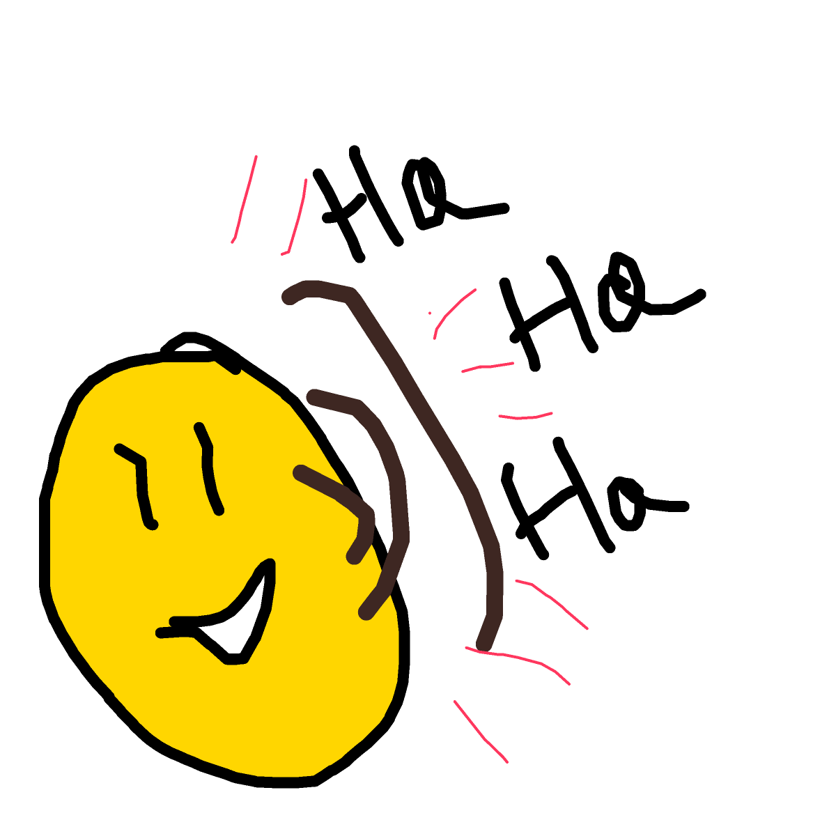 Laughter drawing by ddollar223