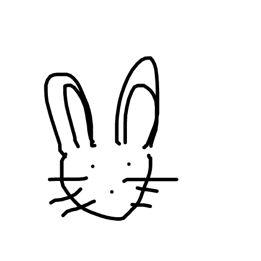 Bunny drawing by lili