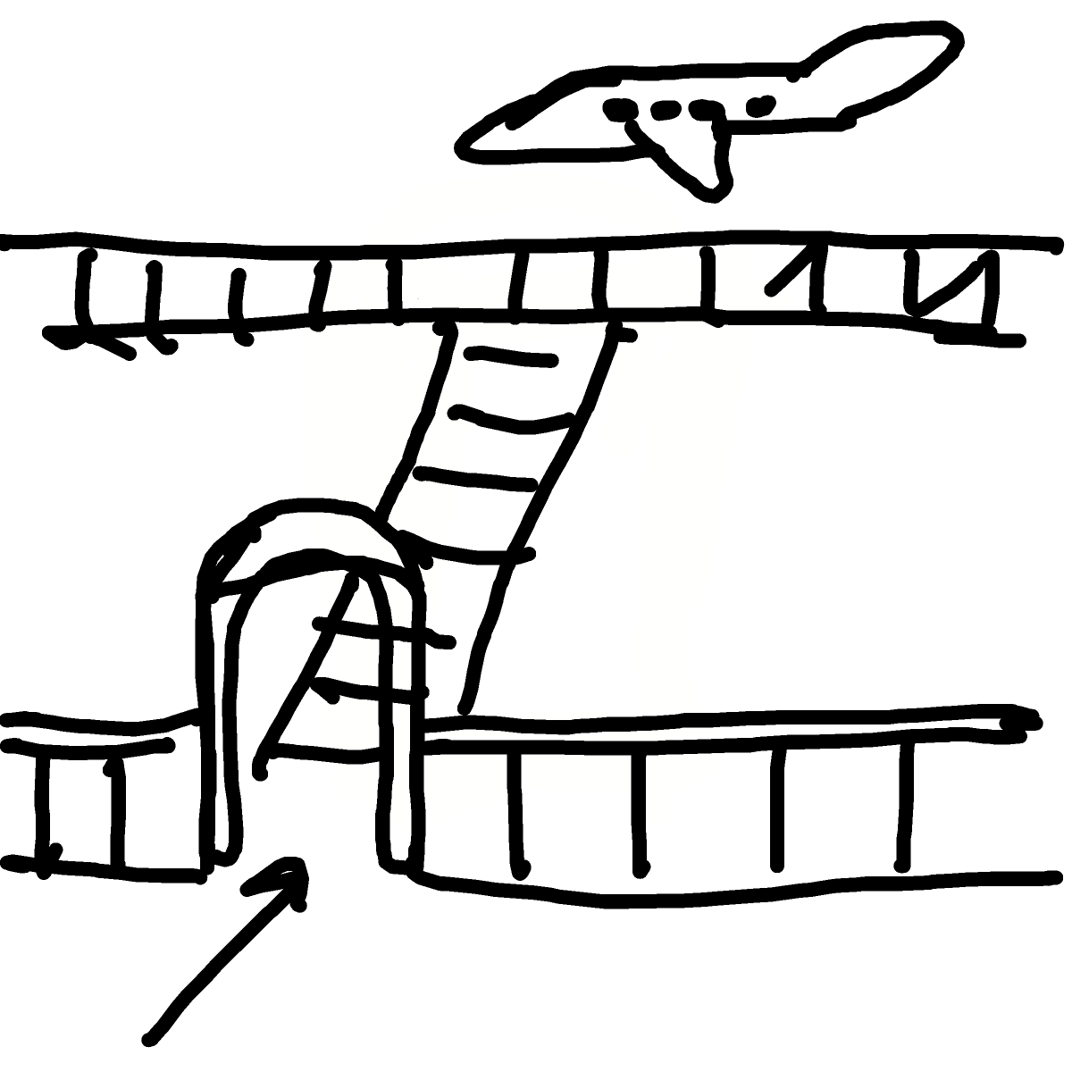 Gate drawing by doublem