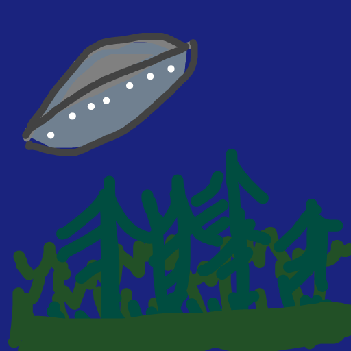 UFO drawing by tromb
