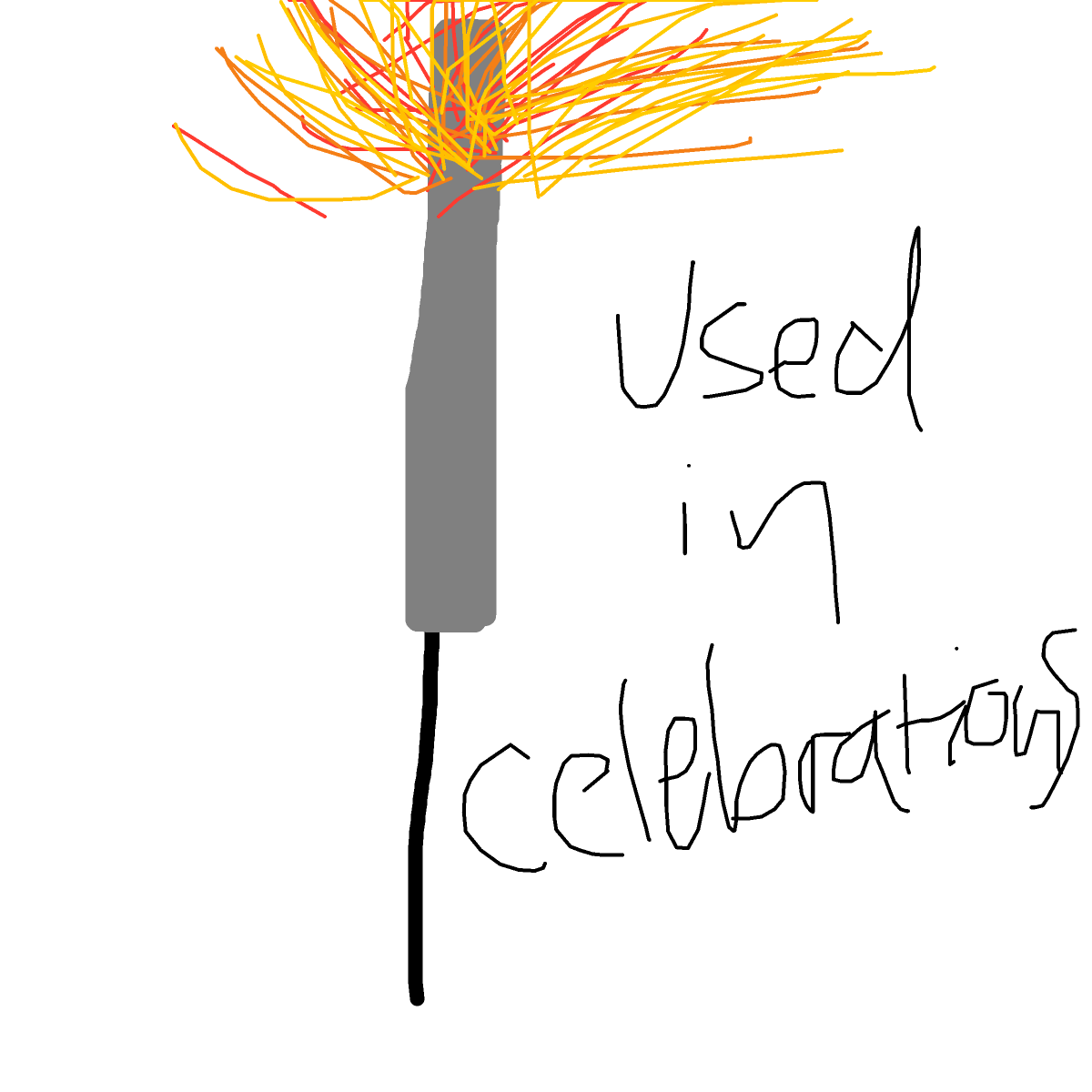 Sparkler drawing by mikestam195
