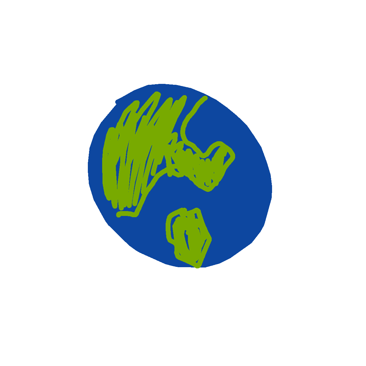 Earth drawing by iron-pearl-link